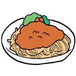 手書き パスタ イラスト詳細 6位