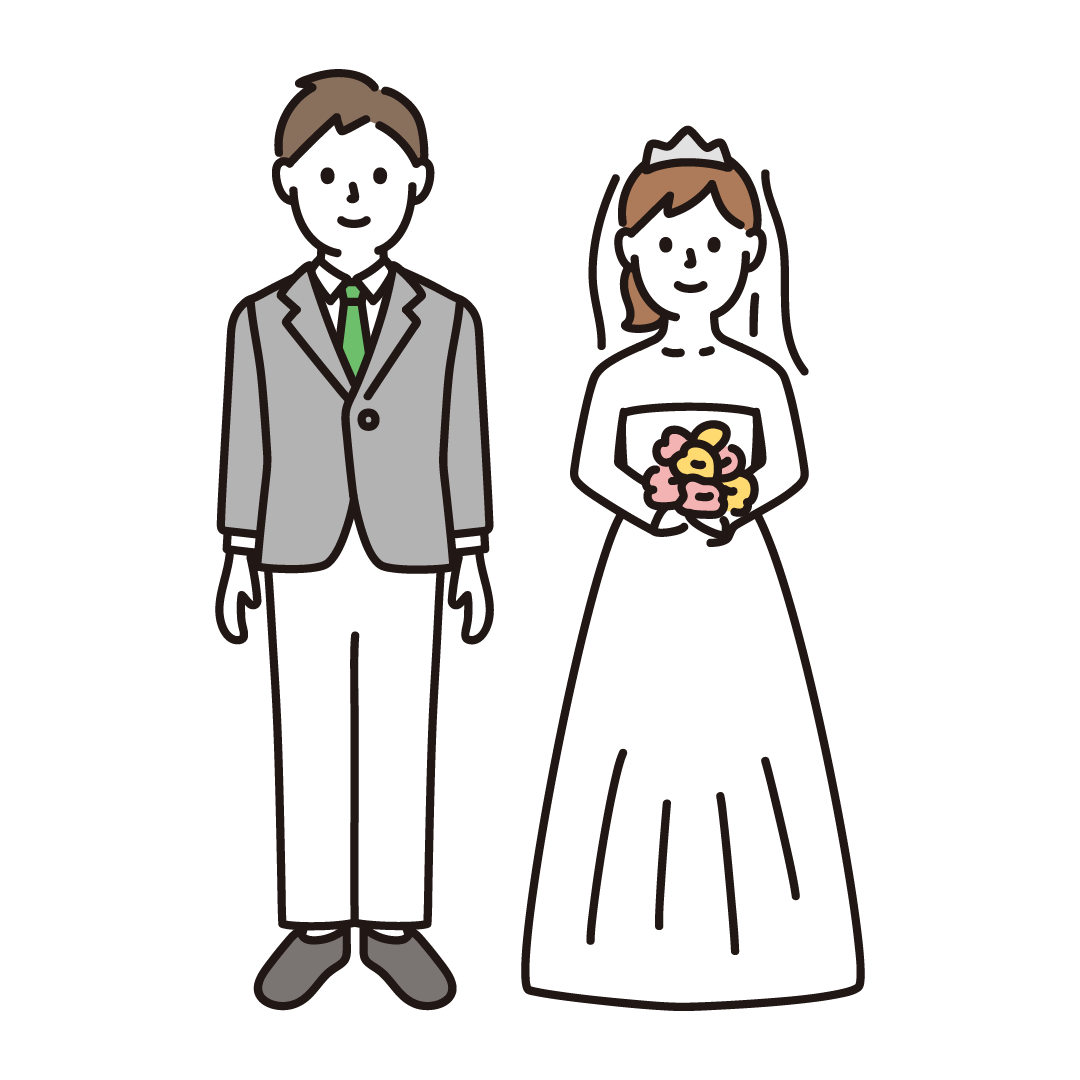 手書き 結婚 式 イラスト詳細 12位