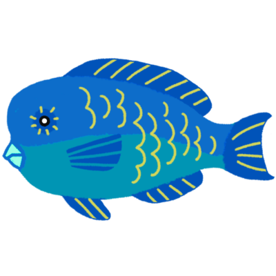 手書き 魚 イラスト詳細 11位
