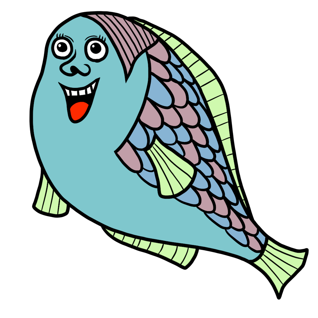 手書き 魚 イラスト詳細 15位