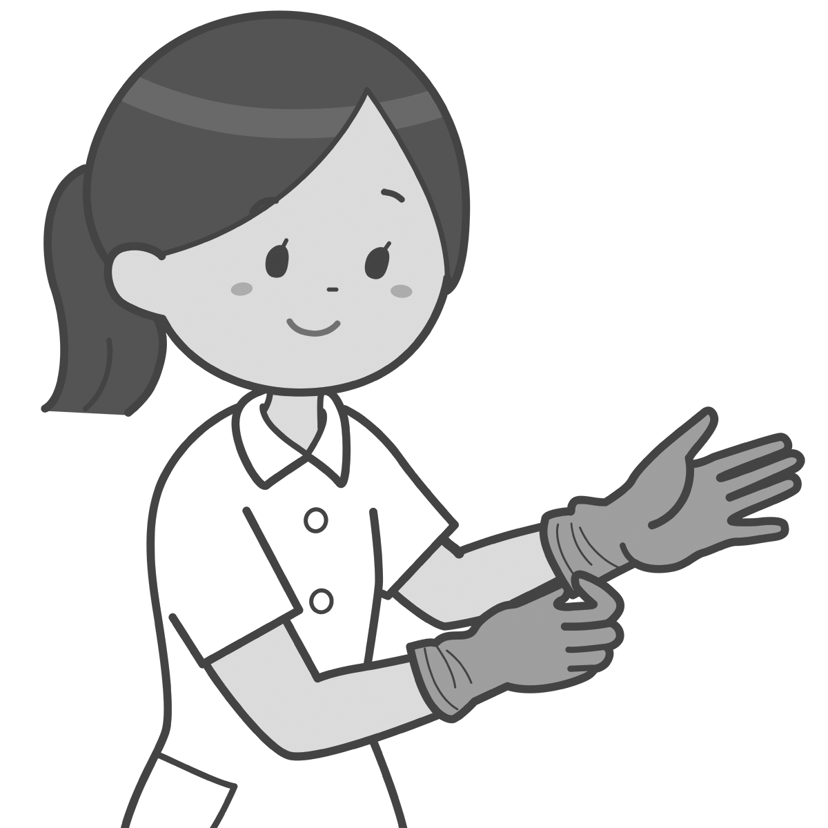 手袋 を つける イラスト - KibrisPDR