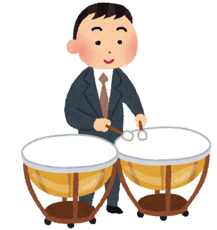 打楽器 イラスト詳細 3位