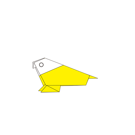 折り紙 鳥 立体詳細 7位