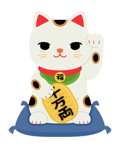 招き猫 イラスト かわいい詳細 8位