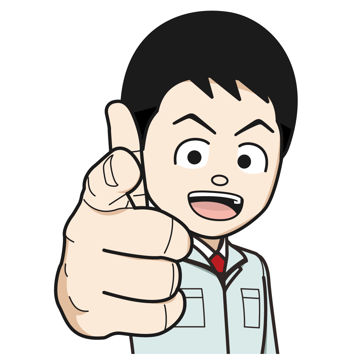 指 鉄砲 イラスト詳細 7位