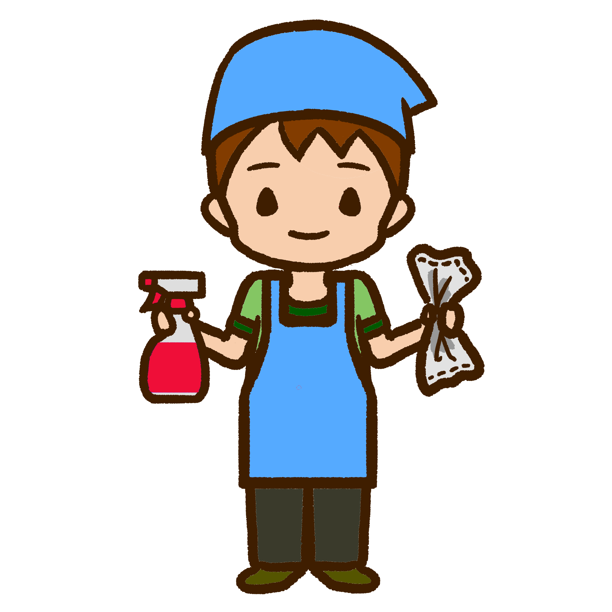 掃除 の イラスト詳細 9位