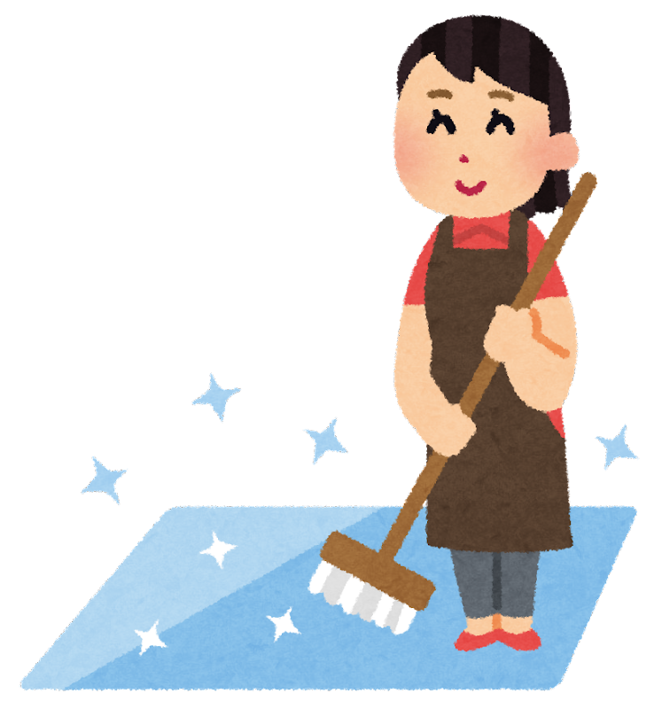 掃除 イラスト かわいい詳細 9位