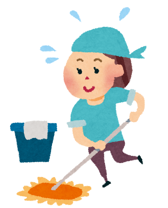 掃除 イラスト かわいい詳細 2位