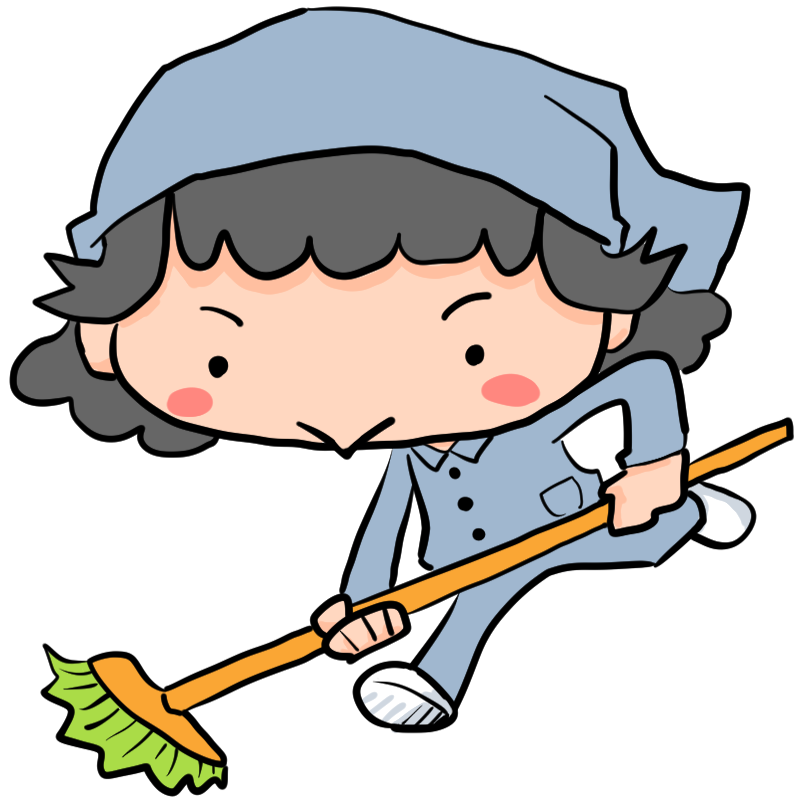 掃除 イラスト かわいい詳細 7位