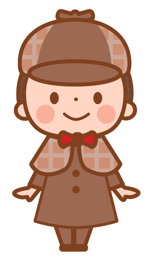 探偵 帽子 イラスト詳細 5位
