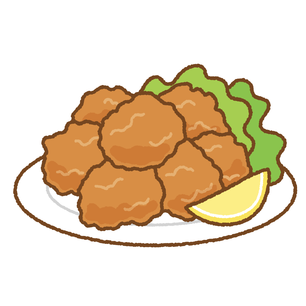 揚げ物 イラスト - KibrisPDR