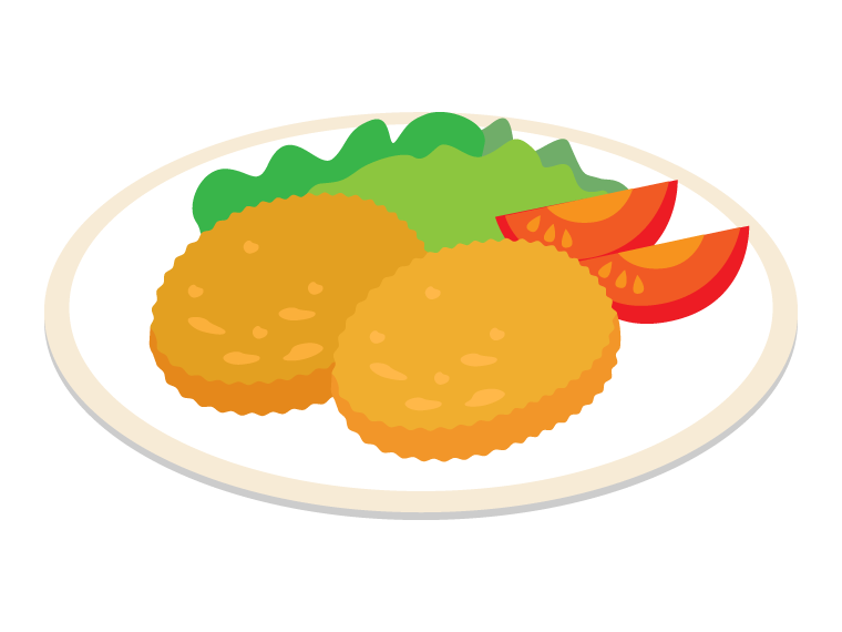 揚げ物 イラスト詳細 2位