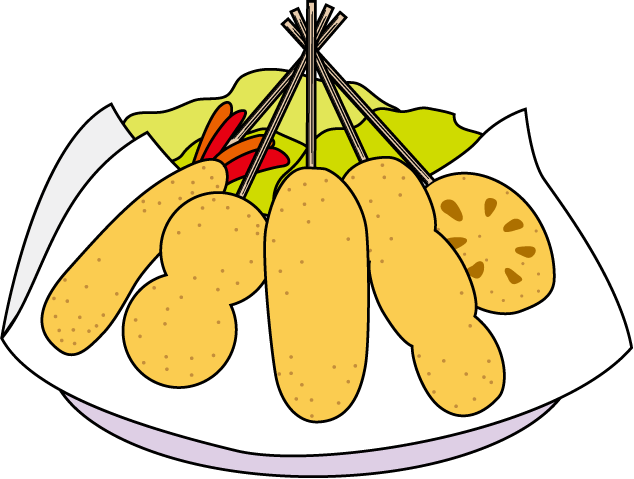 揚げ物 イラスト詳細 3位