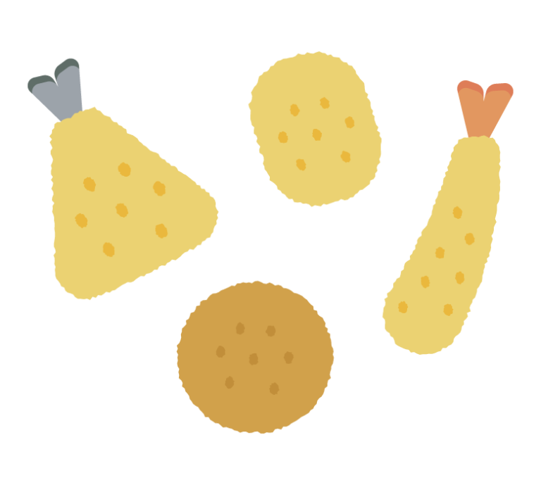 揚げ物 イラスト詳細 7位