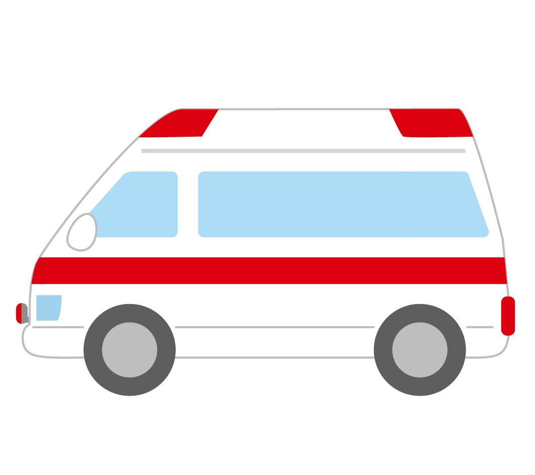 救急車 イラスト 簡単詳細 9位