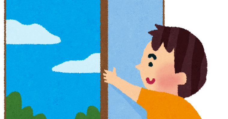 教室 窓 イラスト詳細 3位