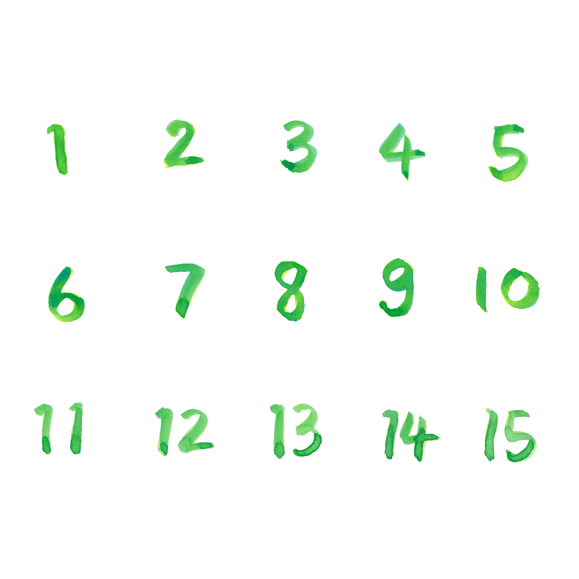 数字 画像詳細 10位