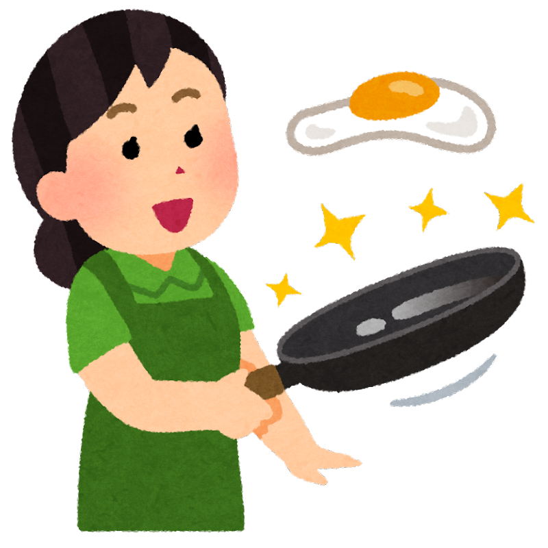 料理 し て いる イラスト詳細 8位
